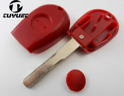 Replacement Car Key Blanks Cover For Alfa Romeo 166 2000-2004 With SIP16 Blade Transponder Key Shell FOB