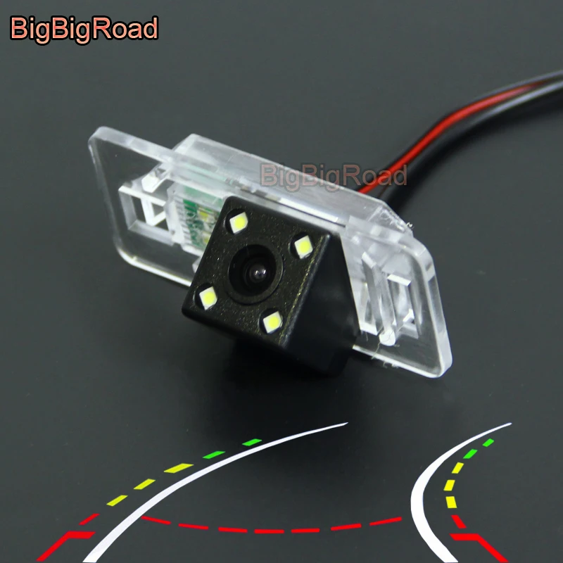 

BigBigRoad Car Trajectory Camera FOR BMW X1 E84 / X3 E83 Vehicle Reverse Rear View Camera with Intelligent Dynamic Parking Line