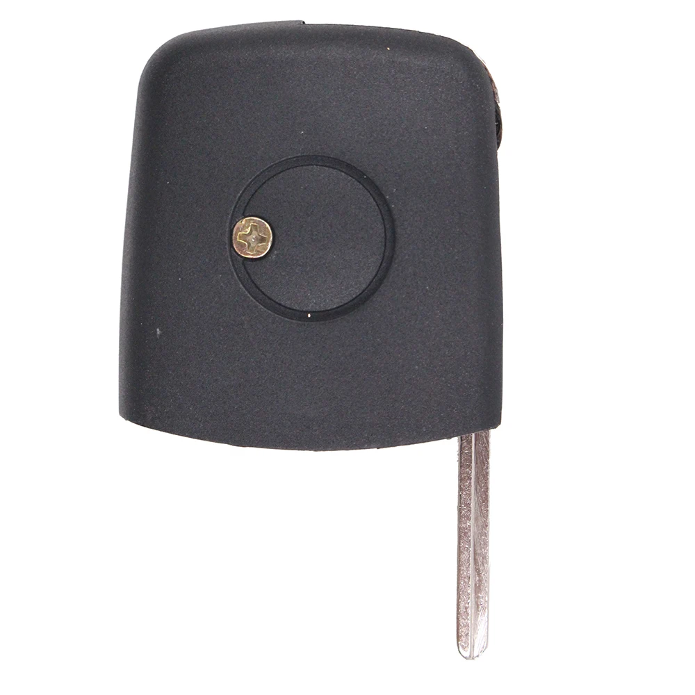 KEYECU Square Flip Remote Key Head Blank for VOLKSWAGEN Touareg Beetle Passat GTI Rabbit Jetta Golf