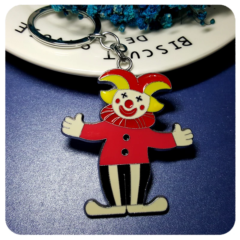 Fantastyczny prezent w stylu Clown breloczek z pamiątkami