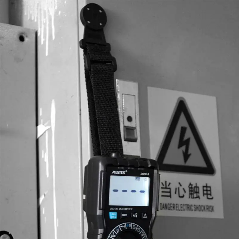 Portable Hanging Loop Strap & Magnet Hanger Kit For Fluke TPAK Digital Multimeter Suitable for FLUKE, HIOKI, TESTO