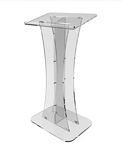 

Wholesale Free Shipping Beautiful Easy Acrylic Podium Clear Lectern Church Pulpit pulpit furniture