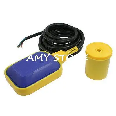 

3 Meters Black Cable Water Pump Float Switch Fluid Level Controller AC 250V