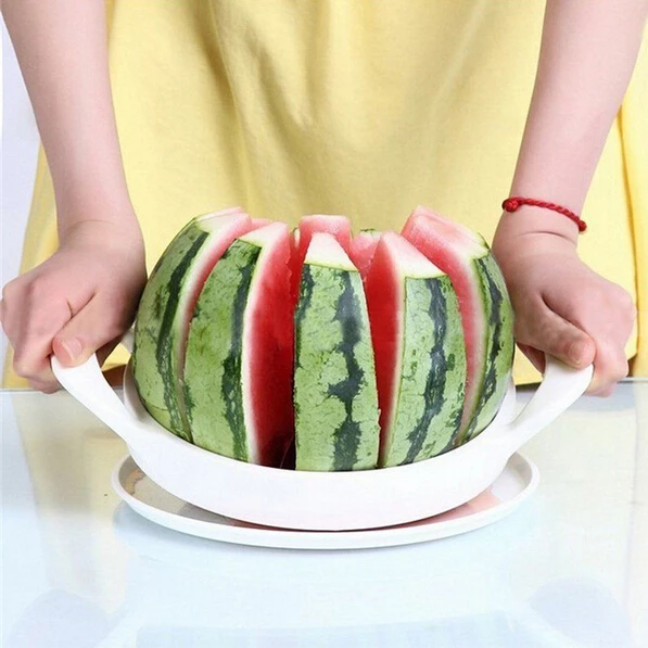 (Inner Dia.21cm) Watermelon cutter Convenient Kitchen cooking Fruit Cutting Tools Watermelon Slicer Fruit Cutter Kitchen(055)