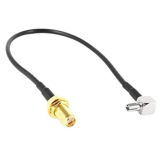 External Antenna Adapter Cable Pigtail SMA Female to TS9 Male for USB Modems  For Sierra 312U, 320U, 330U  ZTE MF61,Huawei E587