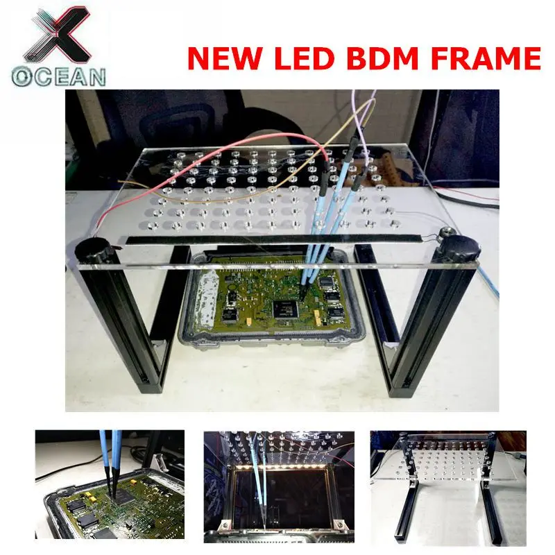 LED BDM FRAME Write And Read For V7.020 V5.017 FG-TECH /Fgtech 100 BDM100 EDC17 ECU Chip Tuning Tool