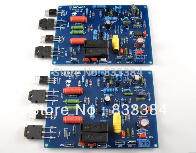 

Assembled QUAD405 Audio Power Amplifier Board (include 2 channels)