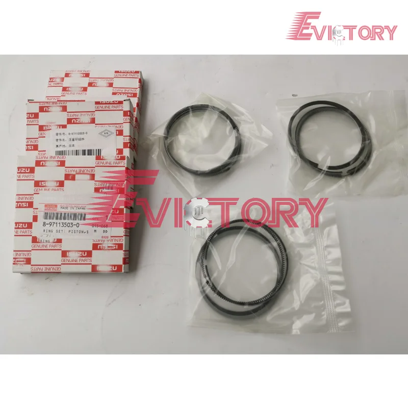 For Hiatch ZAXIS35U excavator 3LD2 piston +piston ring set genuine