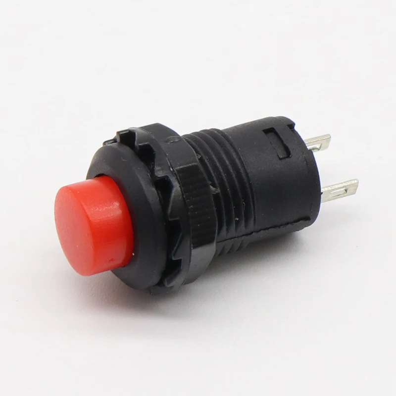 30pcs 12mm Lock Latching OFF- ON Push Button Switch maintained fixed pushbutton switches