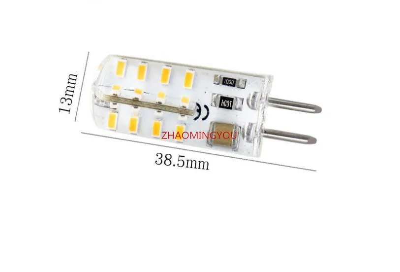 2PCS GY6.35 LED Lamps 6W 12V 220V LED Corn Light Bulb Droplight Chandelier 3014SMD GY6.35 Led Bombillas White/Warm white Lamp