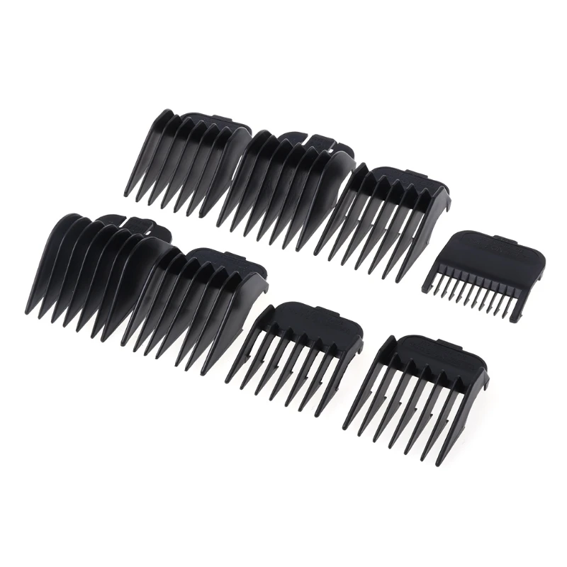 

8Pcs Universal Hair Limit Comb Guide Attachment Size Barber Replacement