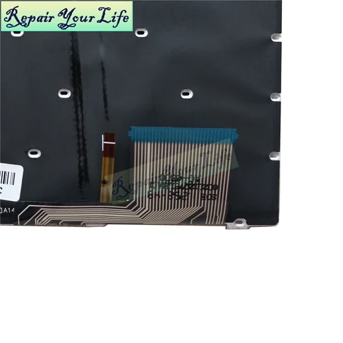 Imagen 2 del producto Teclado ruso LA Latin SP US para Samsung NP730 NP740 730U3E NP730U3E 740U3E NP740U3E teclado plateado retroiluminado original nuevo