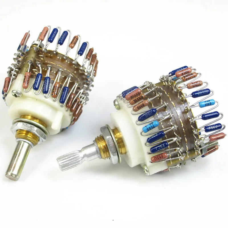 1個23ステップポテンショメータ10 18k/50k/100k/250k/500 18kツーチャンネルボリュームポテンショメータアンプボリュームコントロール