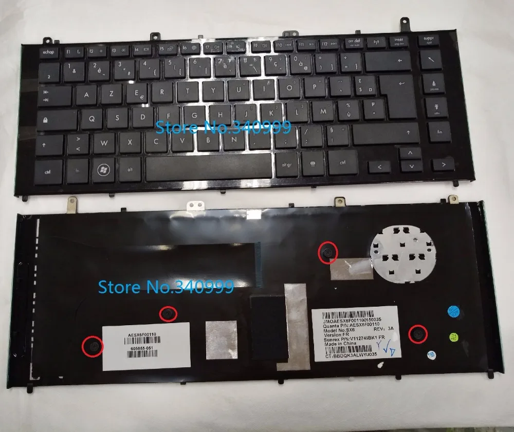 AZERTY FR  For HP Compaq 4420S 4421S 4425S 4426S French Keyboard With Frame