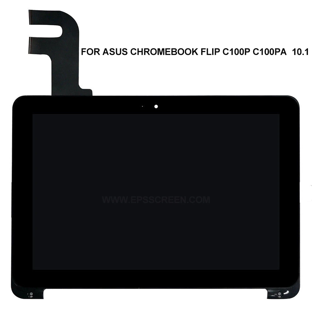 

10.1 inch LCD Display Touch Screen Assembly & Frame For ASUS C100P C100PA for CHROMEBOOK FLIP free shipping with frame digitizer