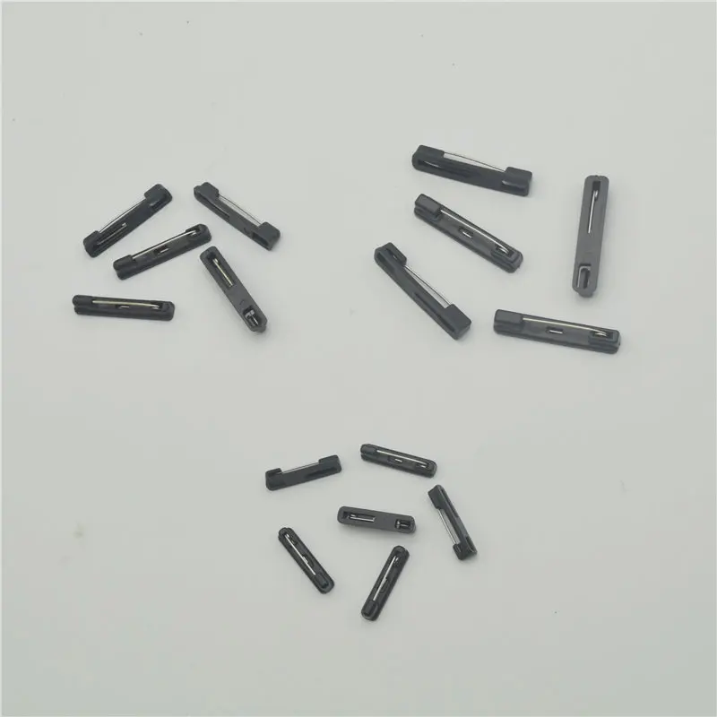 500pcs White/Black Plastic Pin Safety Pins Brooch base DIY Jewelry Making Three Size Available