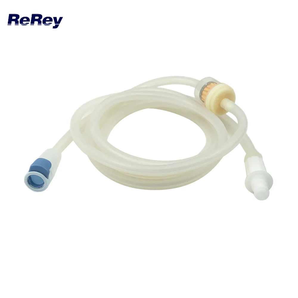 2.15M Silicon Pipe for Plastic Vacuum Roller with Connector Oil Filter for Breast Enlarge Beauty Vacuum Cupping Machine