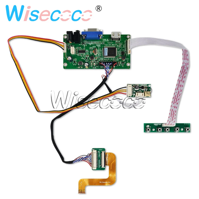 Placa de controlador de placa, 10.1 polegadas, lcd, 2560*1600 tela vga vga 51 pinos driver, tablet, pc