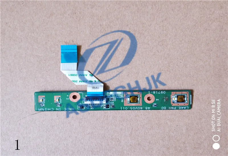 

48.4GV05.011 FOR Lenovo B460 B460E V460 Series Power Button Board w/Cable