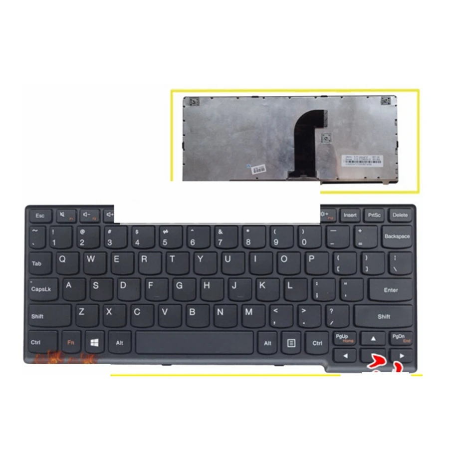 

English Laptop Keyboard for Lenovo for IdeaPad Yoga 11 Yoga11 Ultrabook Yoga11-TTH US