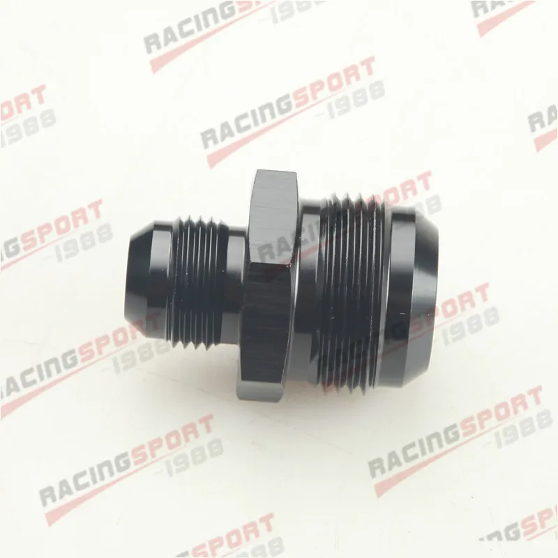 

AN-16 AN16 To AN-10 AN10 Straight Reducer Union Fitting Adaptor Black