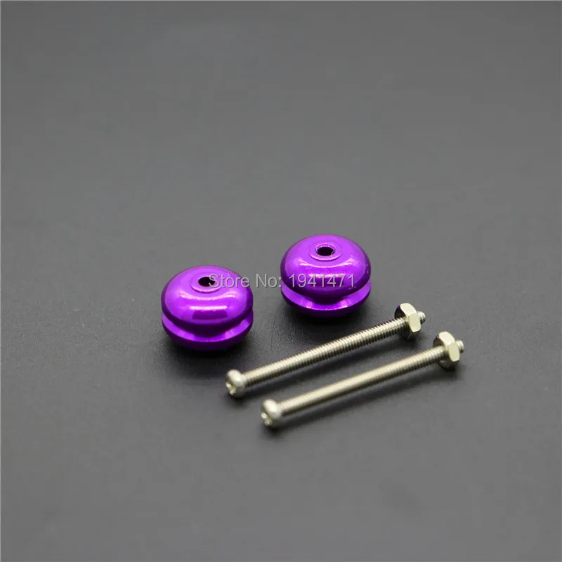 RFDTYGR 4Pcs Copper Colored Mass Damper Block Self-made Parts Tamiya Mini 4WD Copper Colored Mass Damper Block 94843/15392