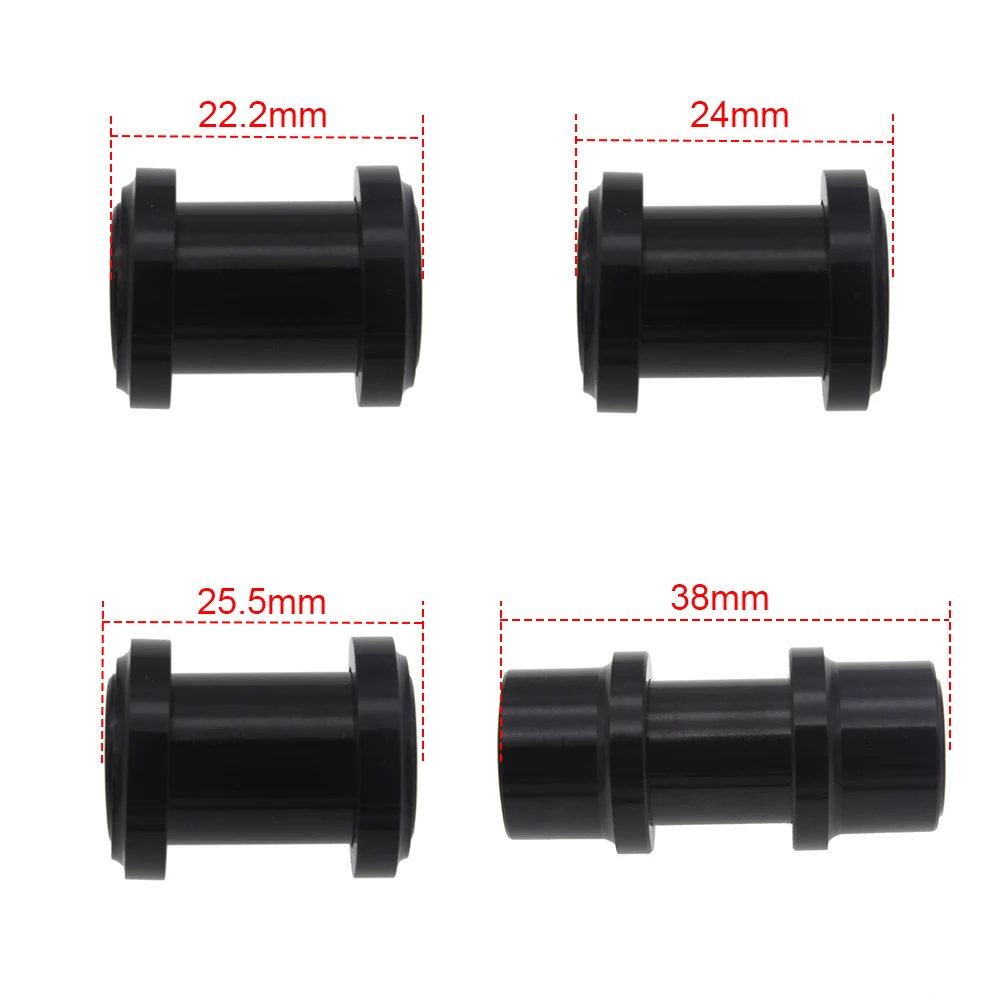 Bicycle Rear Shock DU Bushing Lockout Shock Bushing MTB XC DH For FOX, Marzocchi Aluminum Anode 22.2mm 24mm 25.4mm 38mm 12.7