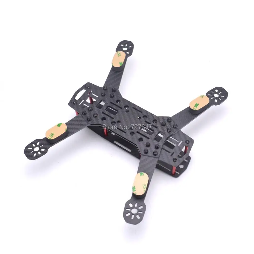 Flysky I6 Radio Mini ZMR250 QAV250 250mm Carbon Fiber Frame 2204 2300KV Motor 20A BLHeli_S ESC W/ LED F4 V3S Flight Control Kit