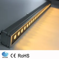 9W 18W 0.5m 1m LED Wall Washer Landscape light AC 24V AC 85V-265V outdoor lights wall linear lamp floodlight 100cm wallwasher