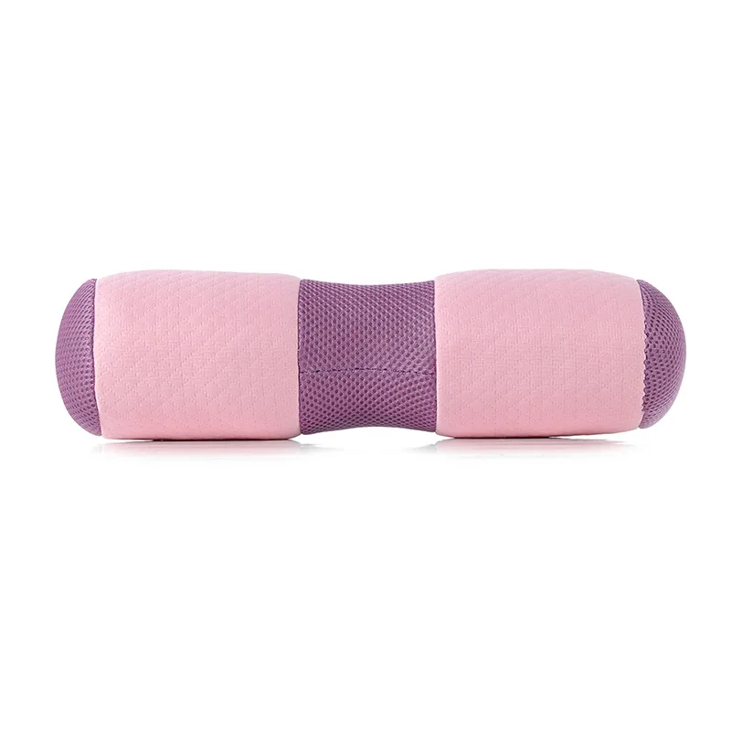 Multifunctional Yoga Waist Neck Back Pillow Rebound Breathable Memory Foam Yoga stick Cervical Pain Release Pillow 38*10cm