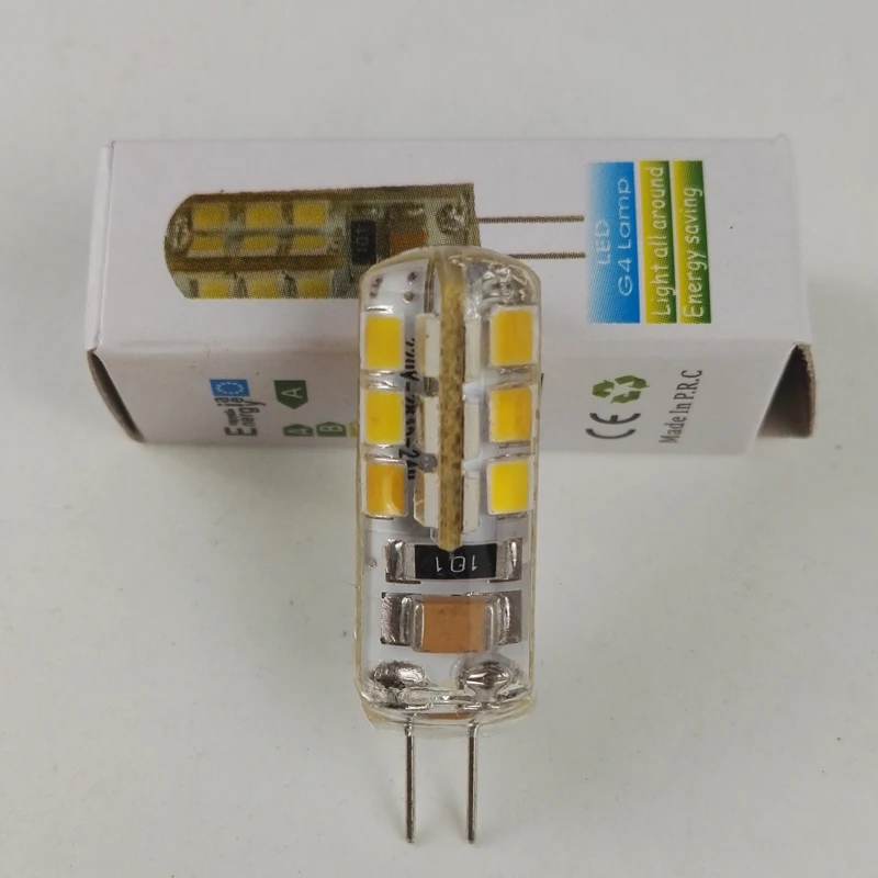 

Mini 3W G4 LED Bulb lamp AC 110/220V 360 Beam Angle Chandelier Lights Replace Halogen G4 Lamps