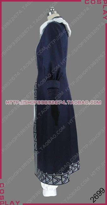 Altair: A Record of Battles Shoukoku no Altair Poison General Zehir Zaganos Uniform Outfit Cosplay Costume S002