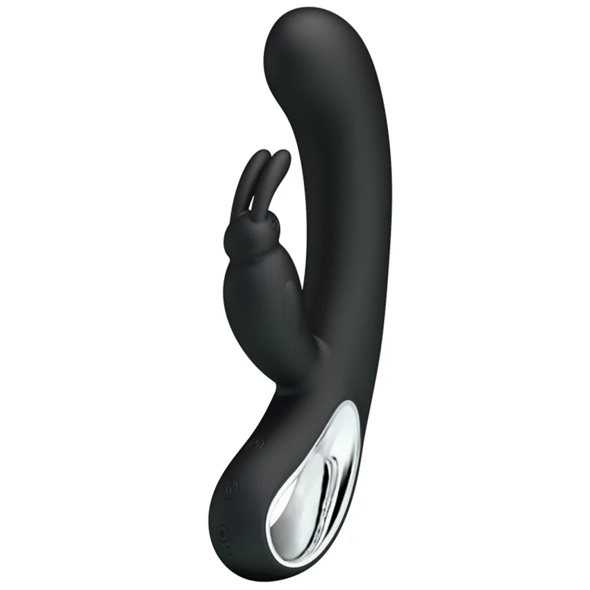 Vibrador de conejo para punto G para mujer, Juguetes sexuales femeninos, vibradores dobles, productos sexuales para clítoris, juguetes eróticos para