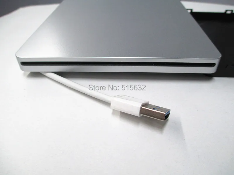 new USB 3.0 Super speed slim SLOT-IN series USB Enclosure Case for Superdrive for Apple Macbook Pro unibody 13\
