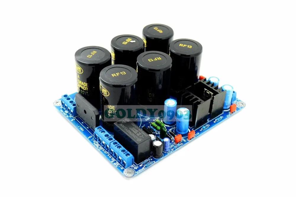 Amplifier Board 50W*2 Assembled Stereo L10 amplifier with protection Power supply board DC +-50V