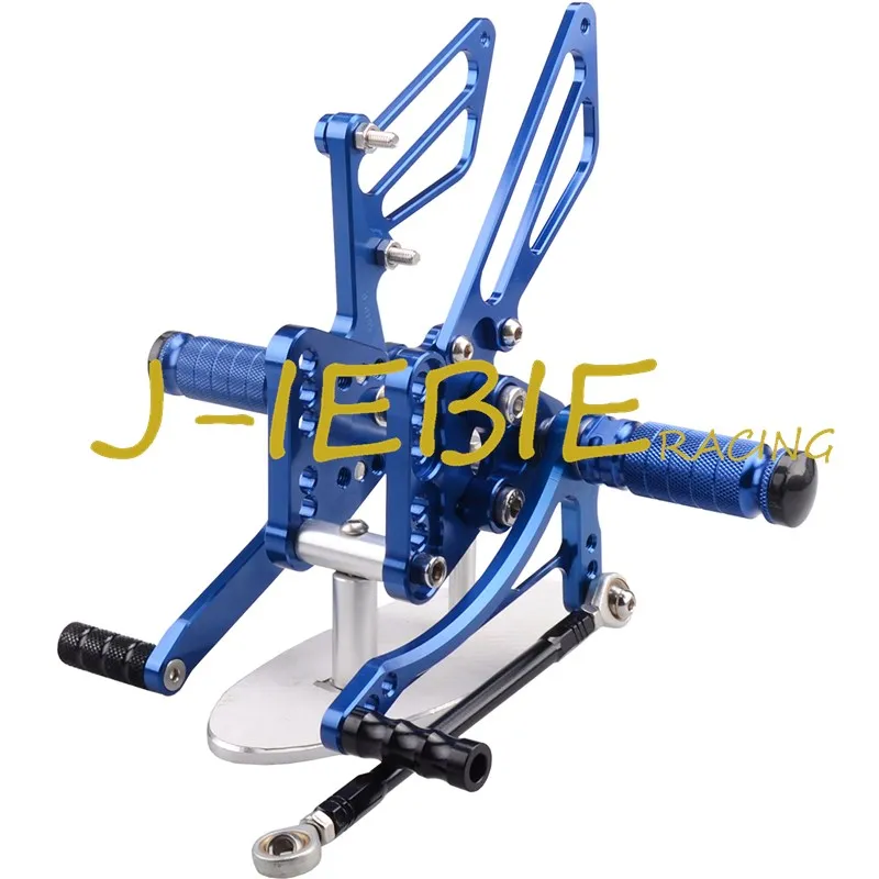 

CNC Racing Rearset Adjustable Rear Sets Foot pegs Fit For Suzuki GSXR1000 GSXR 1000 K5 2005 2006 BLUE