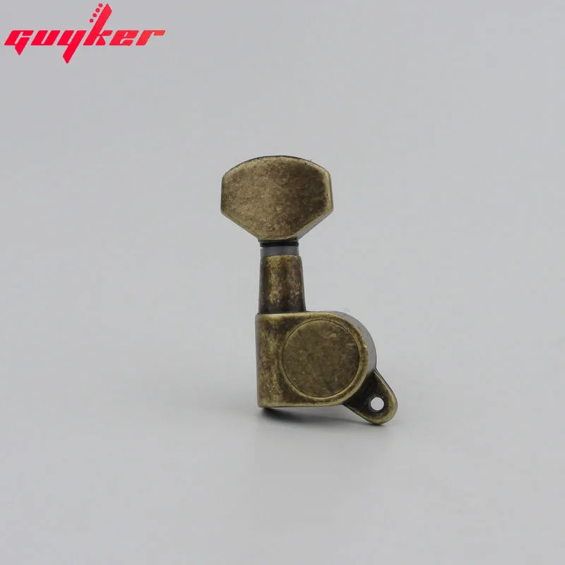 Antique Brass Guitar Tuners Guitar Tuning Pegs machine head J-07 Lock