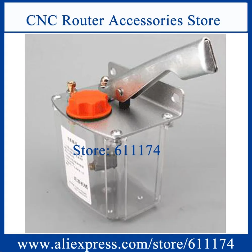 

CNC Router machine Manual Oil Pump, Lubrication box, Lubrication grease Pump