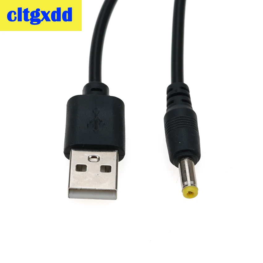 cltgxdd USB Male to 5.5*2.1 3.5*1.35 4.0*1.4mm DC Barrel Jack Power Cable AC plug Transfer Connector Charger interface converter