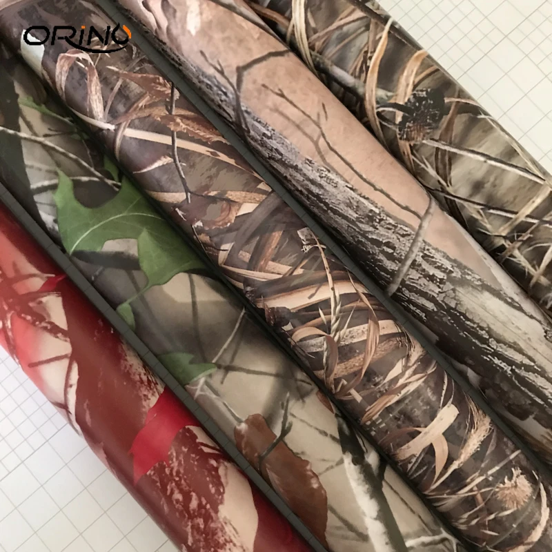 MATTE Realtree Camo Air Release Wrap Vinyl For Auto Truck Wraps Decals Size: 10/20/30/40/50X152CM