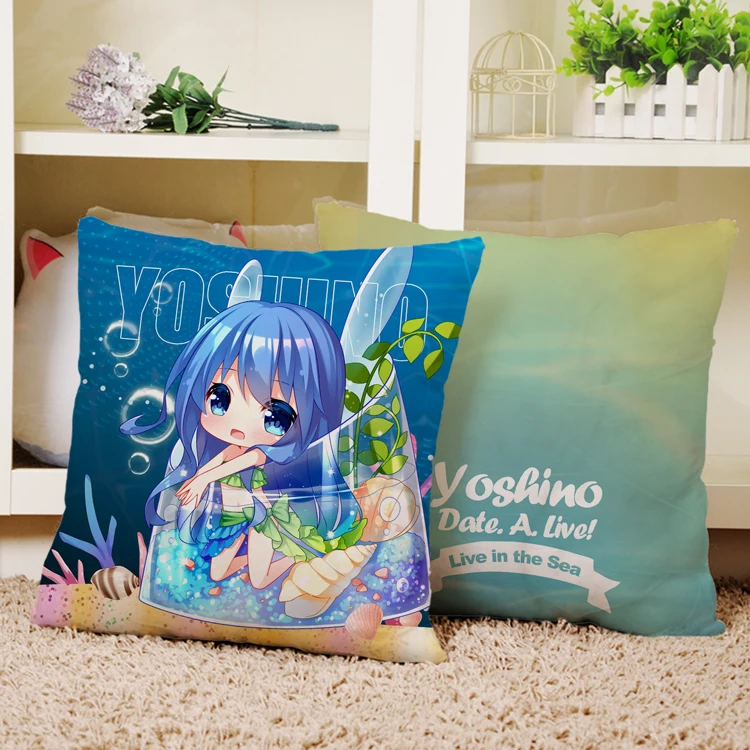 New Japan Anime Cartoon Date A Live Little Double-sided Pillow Decorative Dakimakura Almohada Poduszka 2