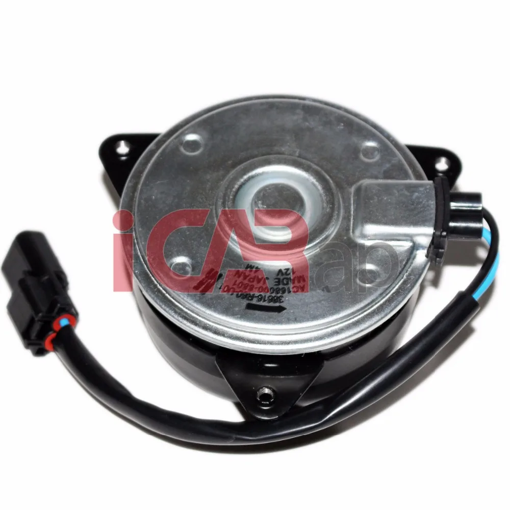 New Radiator Cooling fan motor Electric fan motor OEM: 38616-R60-U01 168000-8801 for Honda ACCORD 2008-2013