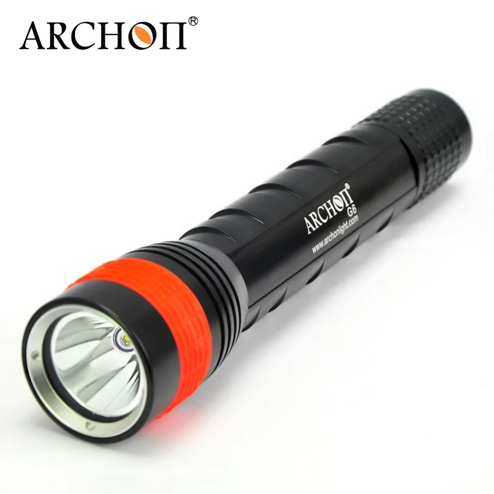 

ARCHON G6 waterproof IP68 650 lumens cheap diving flashlight