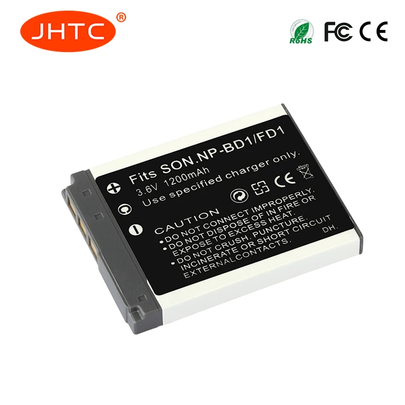 1200mAh NP-FD1 NP-BD1 NP BD1 FD1 Camera Battery For SONY DSC T300 TX1 T900 T700 T500 T200 T77 T900 T90 Batteries