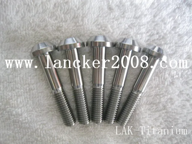 M8x15 18 20 25 27 30 35 40 45 Gr5 LAK-Titanium hexagon socket button/UFO head bolt/screw