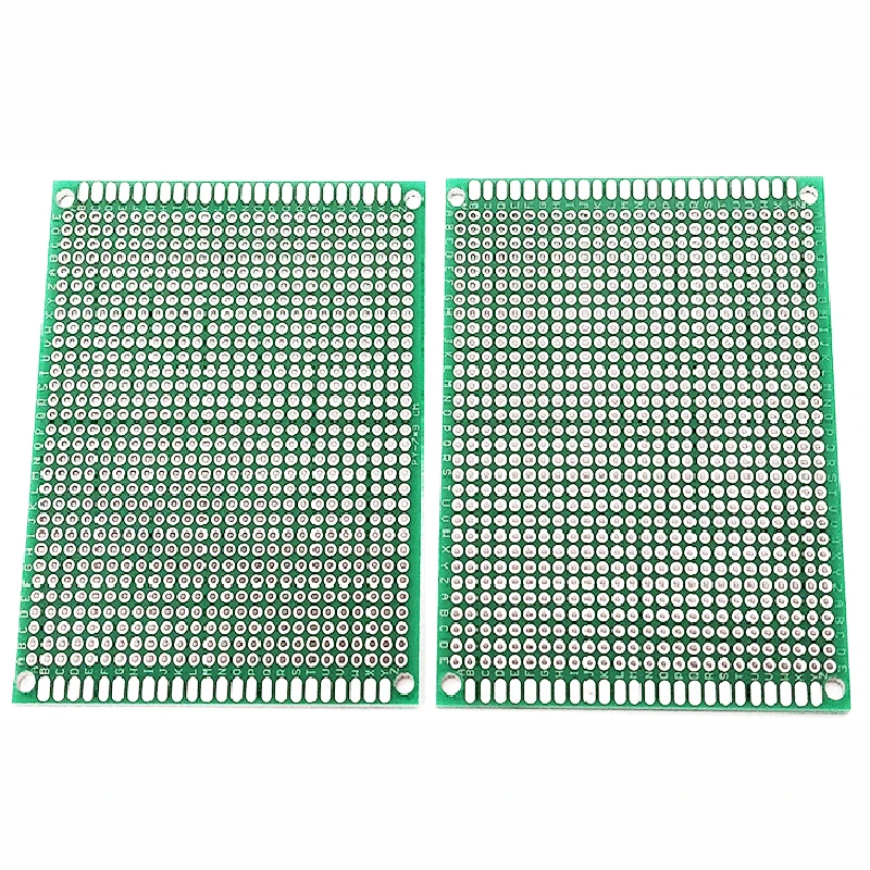 20pcs 7x9cm Double-Sided PCB Universal Circuit Experiment Board FR-4 Fiberglass Plate DIY Prototype Matrix Green Oil Spray Tin