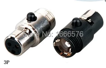 

wholesale 50 pcs/lot Mini XLR 3-Pin female Cable Inline Plug Large-113