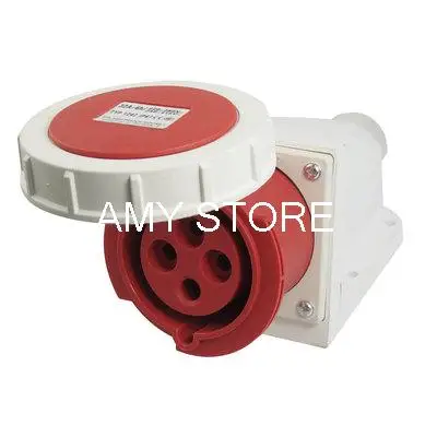 

AC 220-380V/240-415V 32A 3P+E Panel Mounting IEC309-2 Industrial Socket