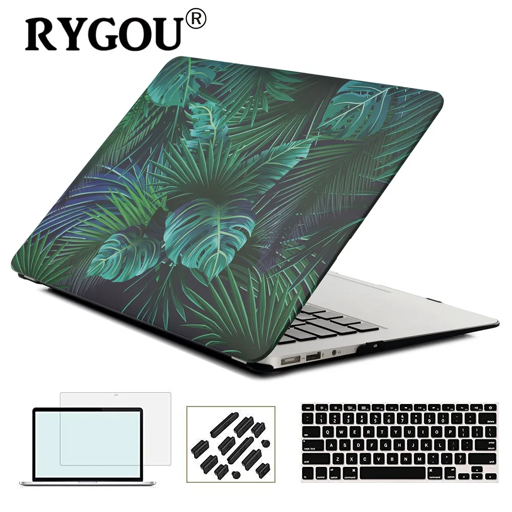 2018 New Case For Macbook Air Pro Retina 11 12 13 15 Laptop Case Cover for Mac book Pro 13 15 with Touch Bar A1706 A1707 A1708