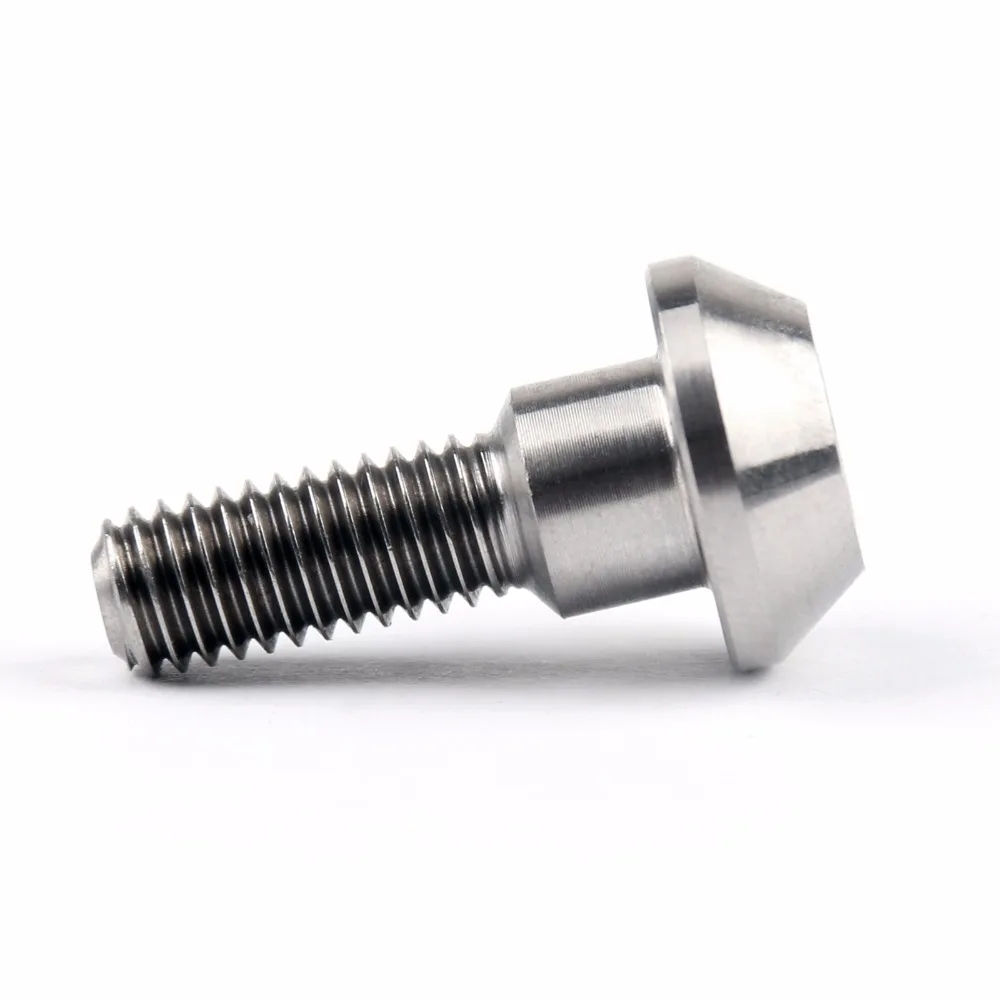 Areyourshop Motorcycle M6x20mm Disc Brake Rotor Bolts Screw For Suzuki GSXR for Yamaha R1 R6 FZ600 FZ1000 FJR1300 Titanium Bolts